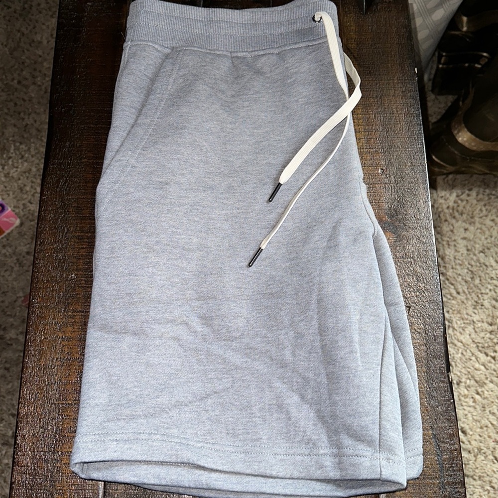 French terry jogger shorts